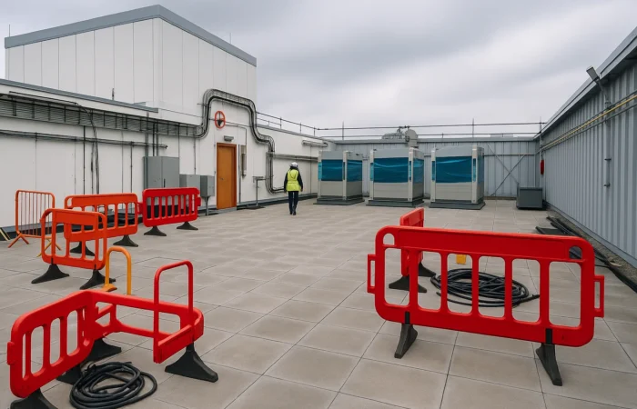 Redkite data center facility building